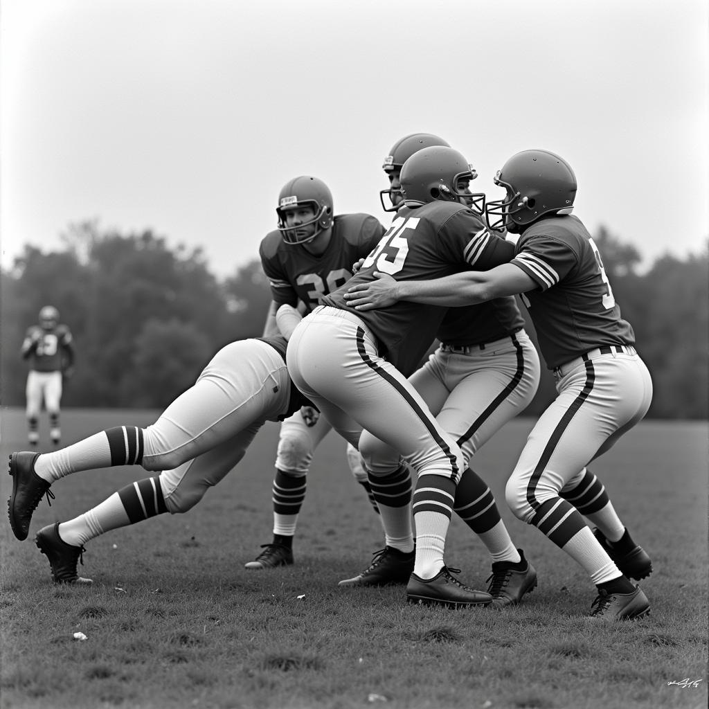 Rutgers Football Historic Photo