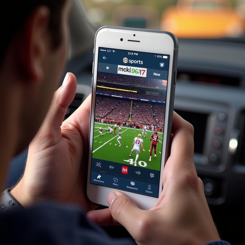 SEC Football Live Stream on Mobile