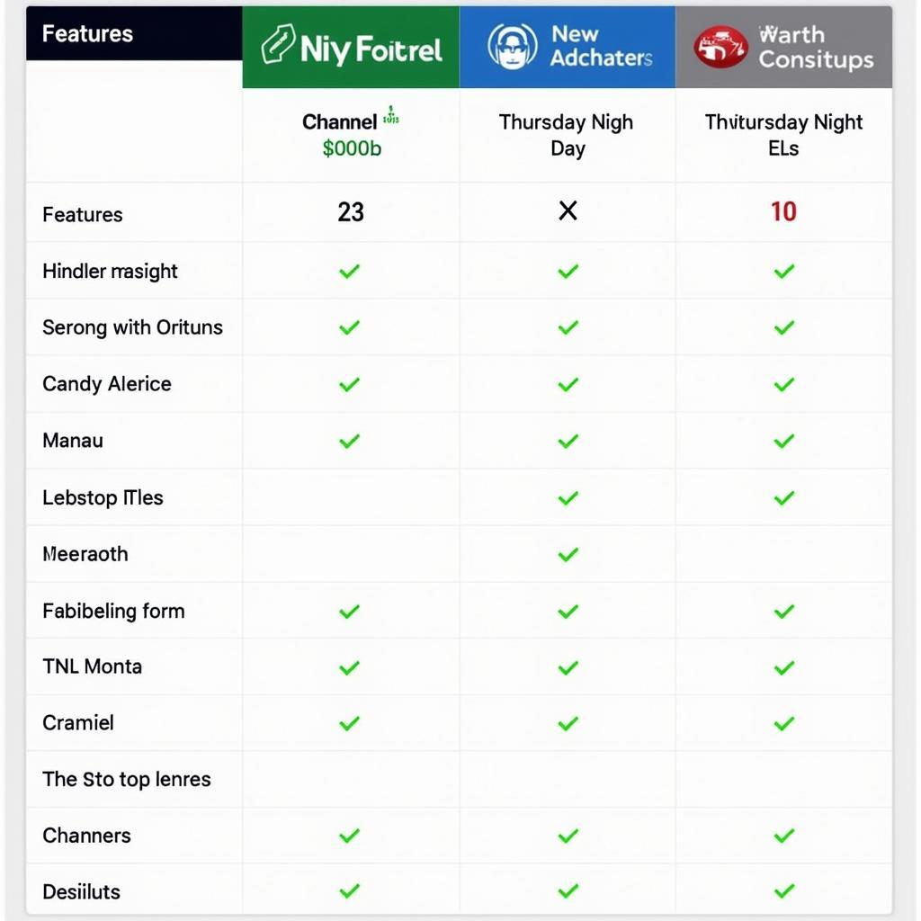 Comparison of streaming platforms