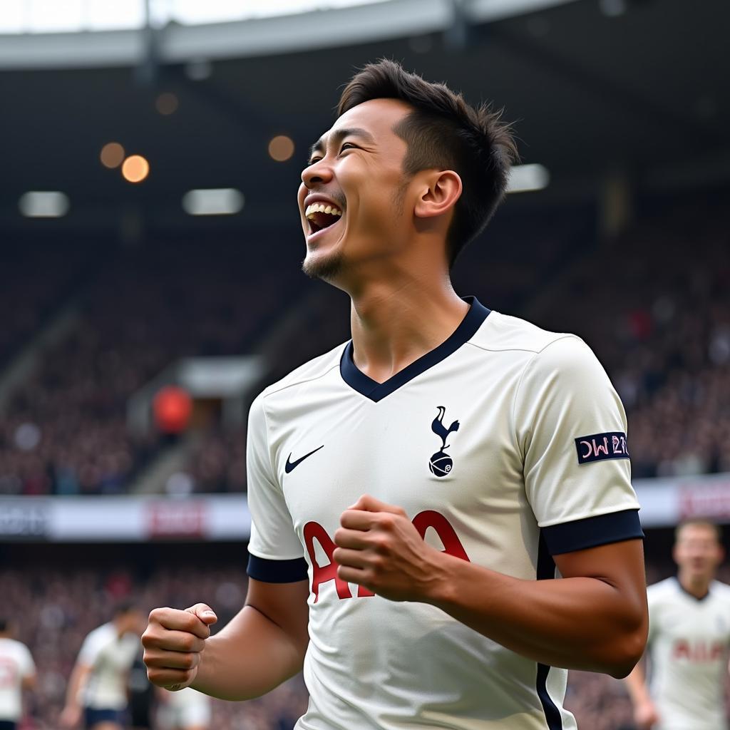 Son Heung-min ghi bàn cho Tottenham