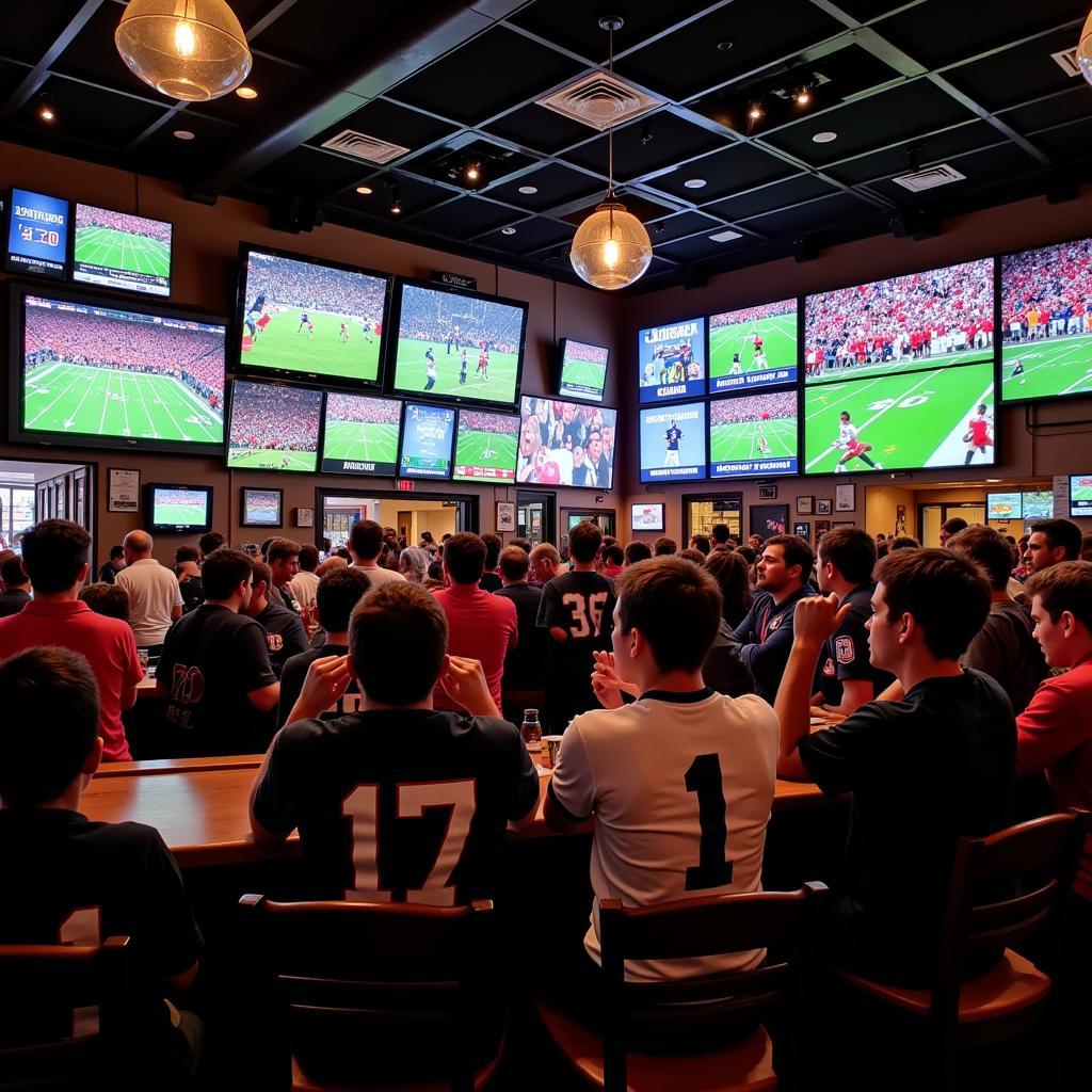 Lively Sports Bars for College Football