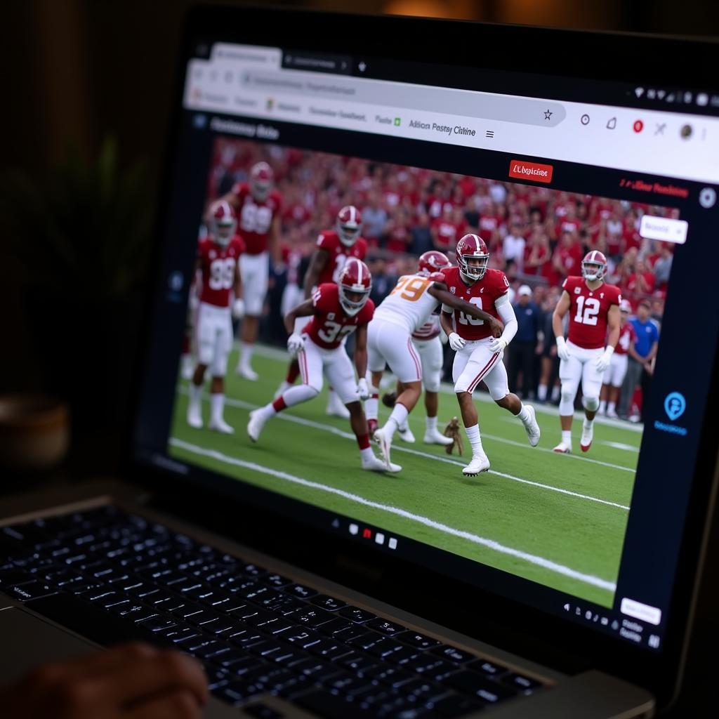 Streaming Alabama Football Live