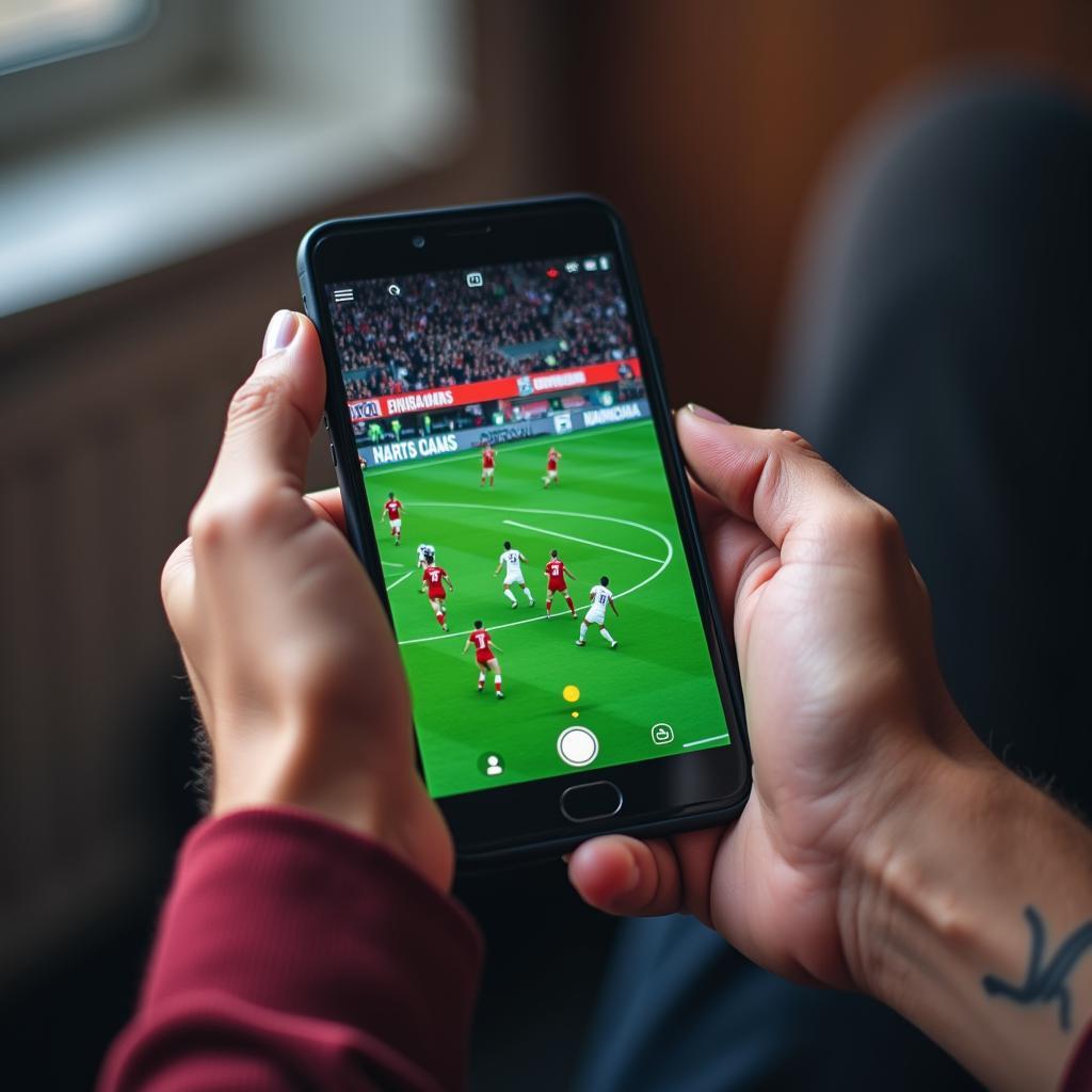 Streaming Football on Mobile