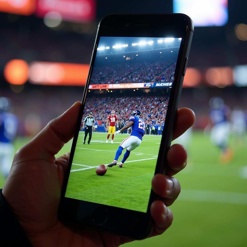 Streaming Monday Night Football on Mobile