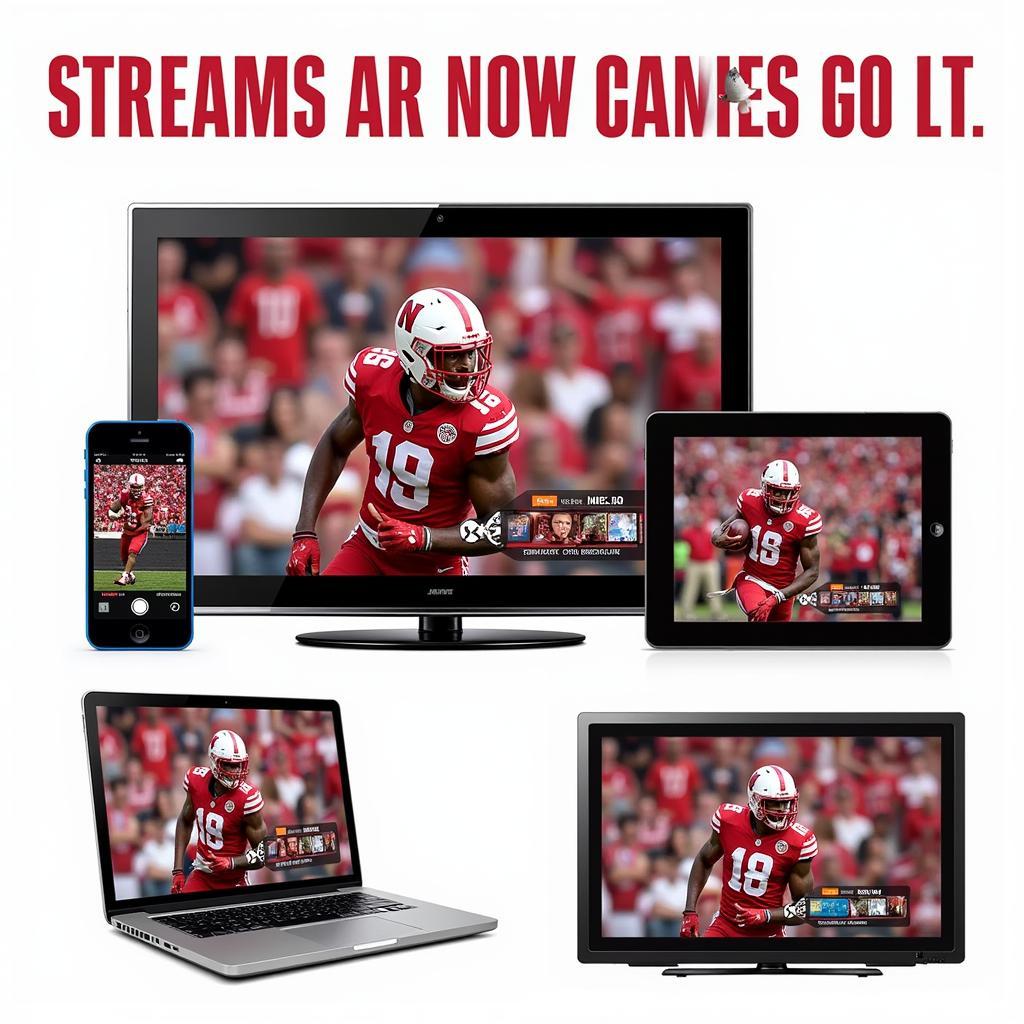 Streaming Nebraska Football on Multiple Devices