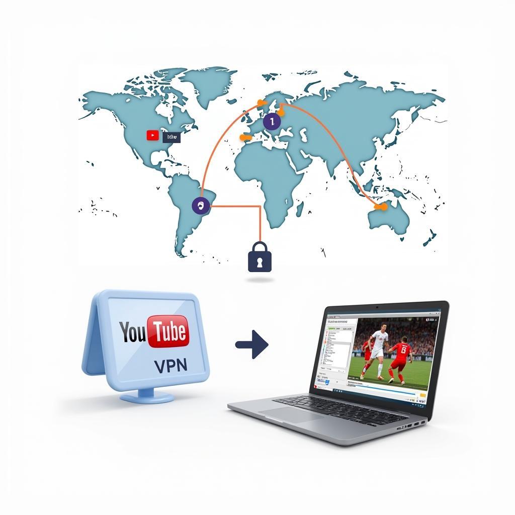 Sử Dụng VPN Để Xem World Cup Trên YouTube