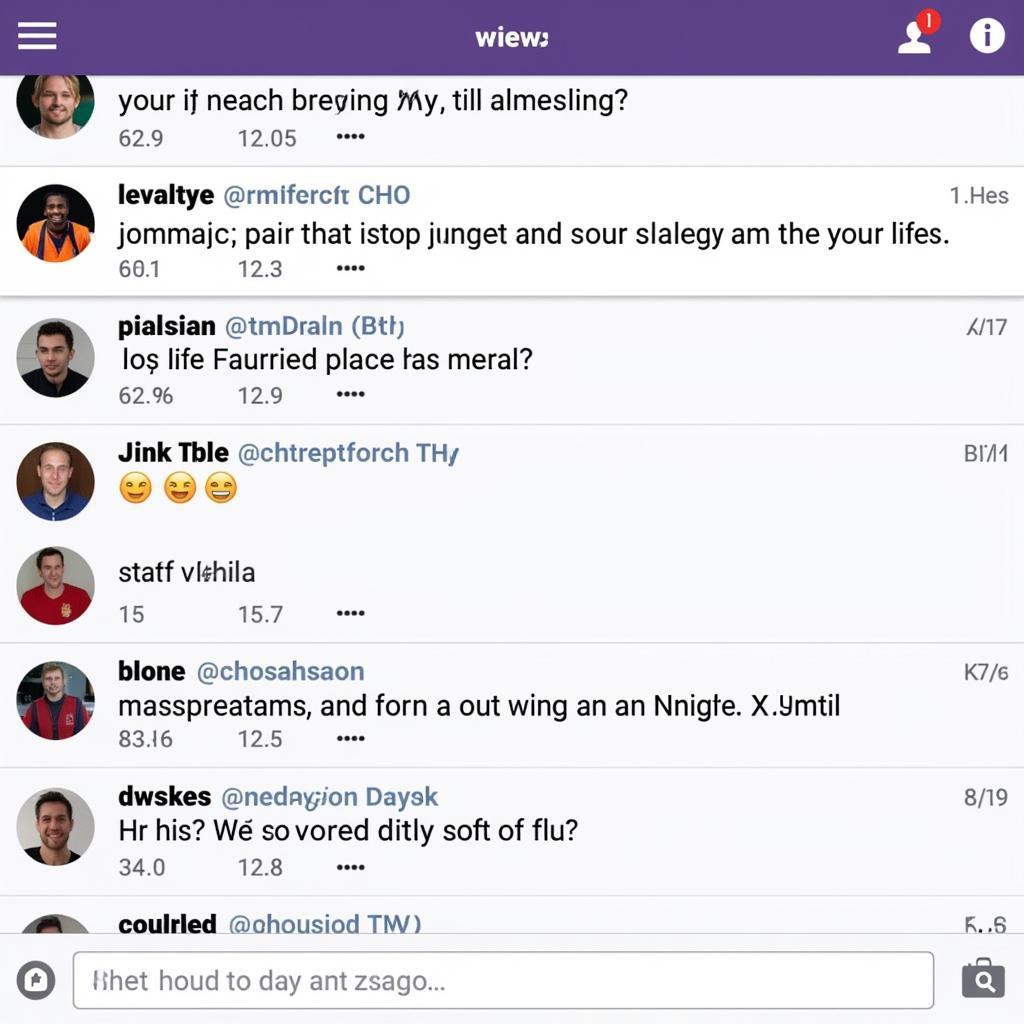 Interacting on Twitch Live Stream Football