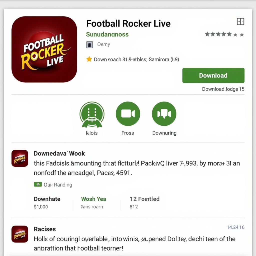 Tải ứng dụng Football Rocker Live