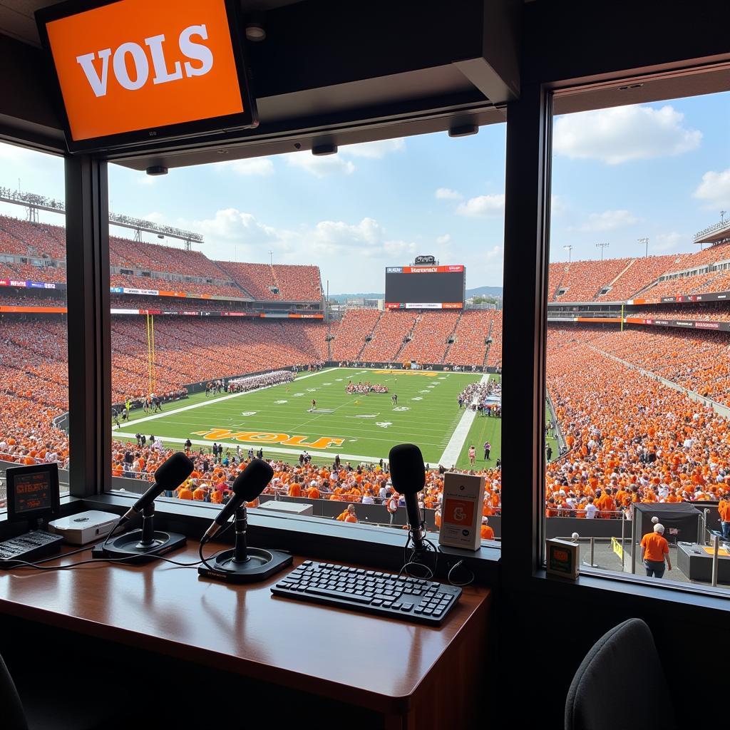 Tennessee Vols Football Radio Broadcast