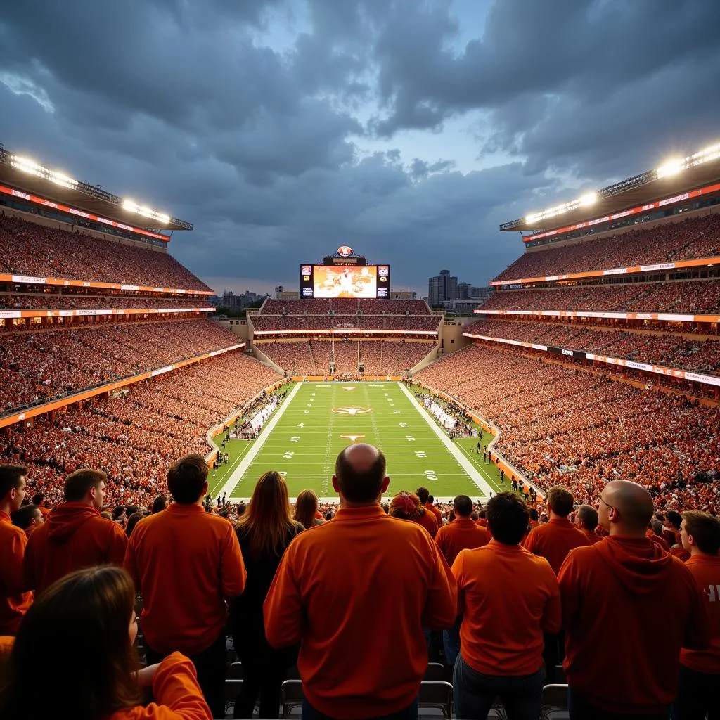 Texas Longhorns Game Day Atmosphere