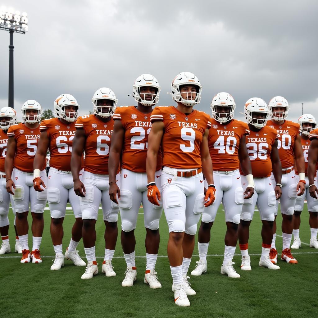 Đội hình Texas Longhorns Football