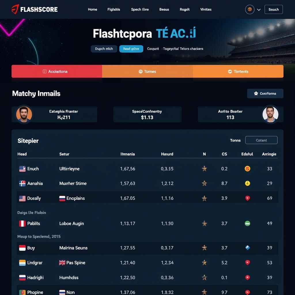 Match information