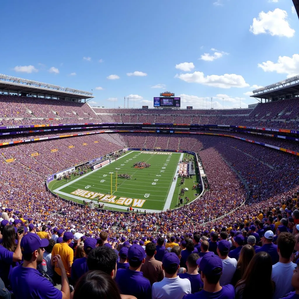 Tiger Stadium Packed Crowd