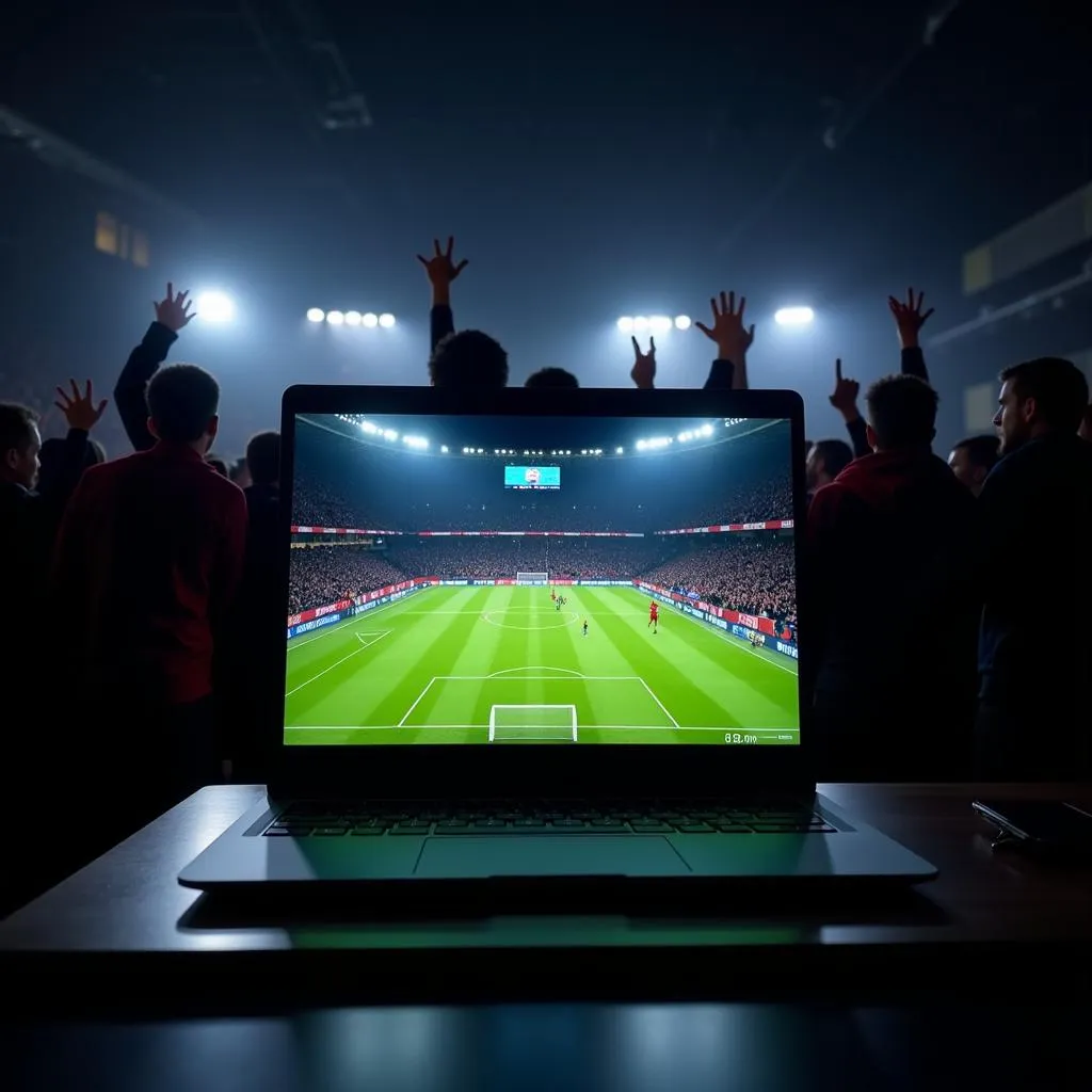 High-quality live football streaming with passionate fans