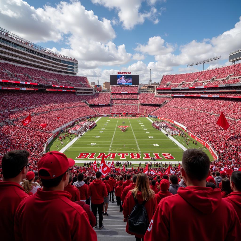 Trực tiếp bóng đá Nebraska Huskers: Cùng hòa mình vào không khí sôi động