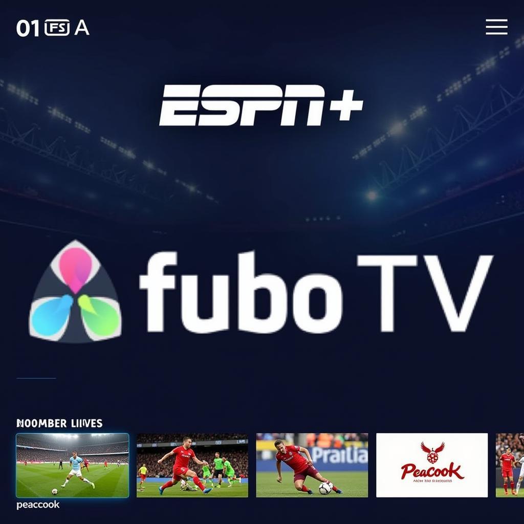 Live football streaming platforms