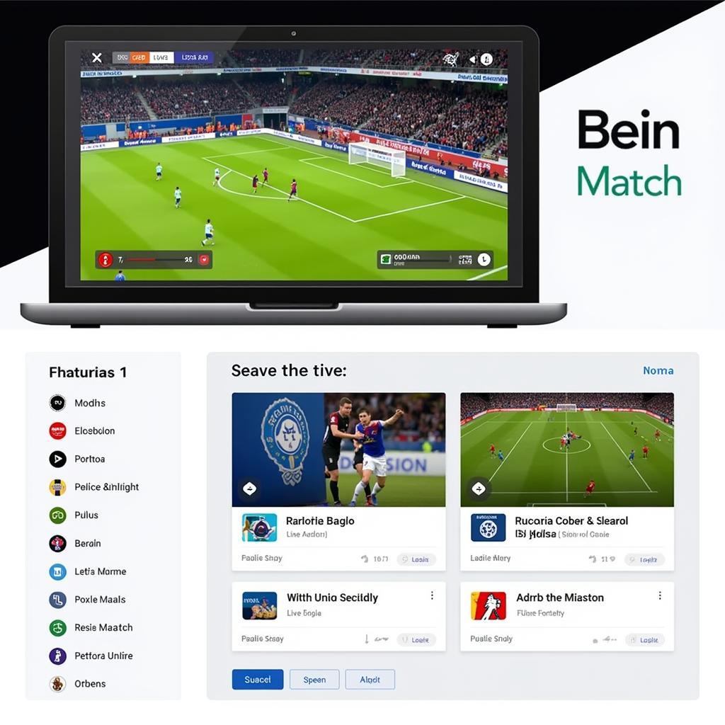 Bein Match Football Live: Trực tiếp bóng đá đỉnh cao