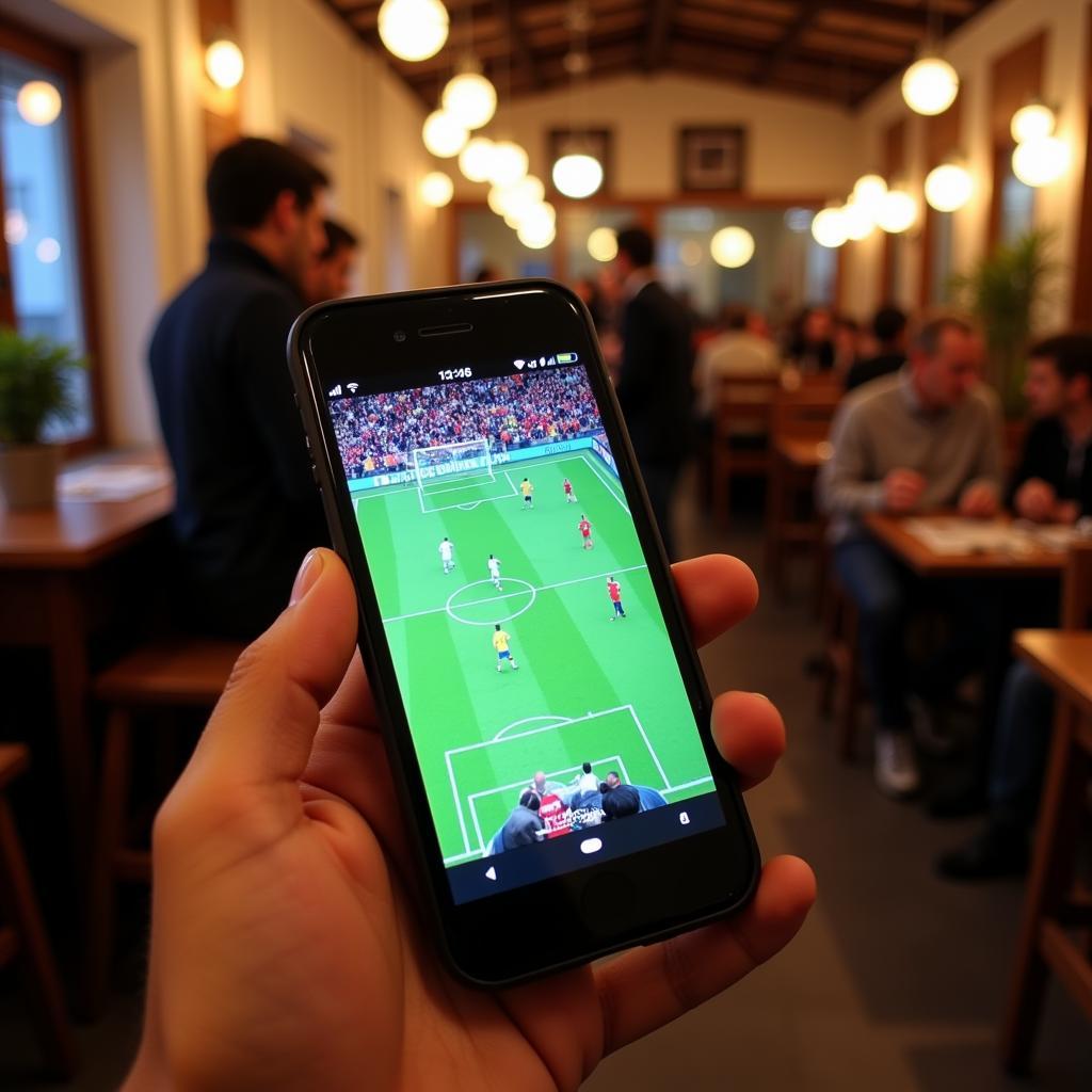 Live Streaming Spanish Football on Smartphone