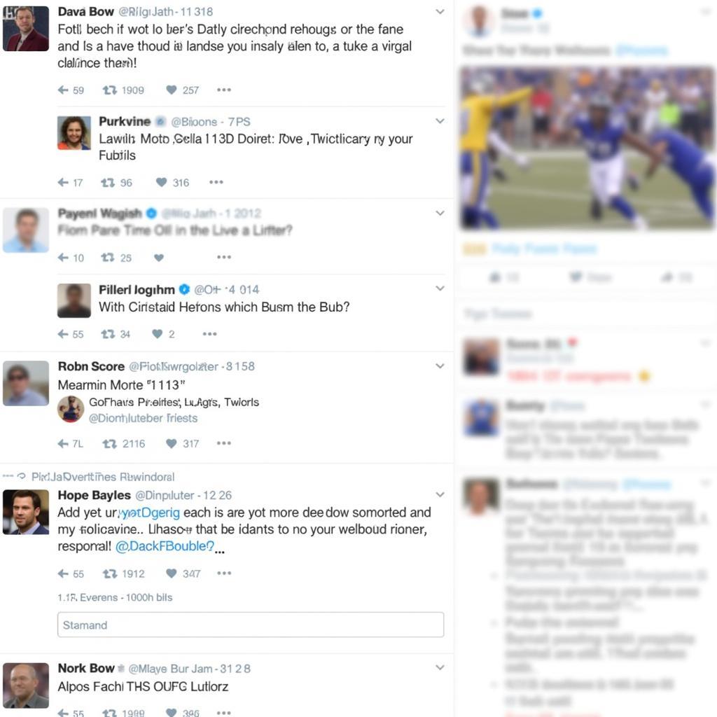 Live Fantasy Football Updates on Twitter