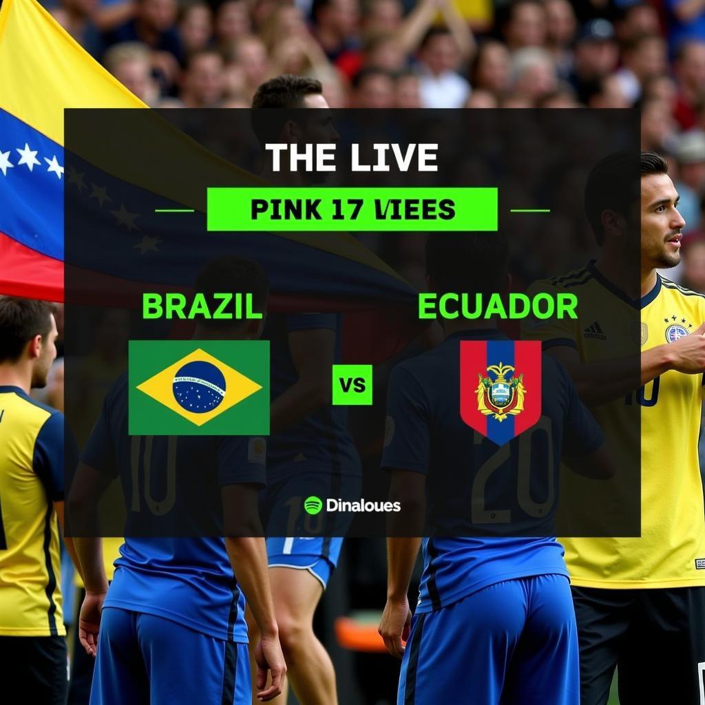 Tỷ số trực tuyến Brazil vs Ecuador