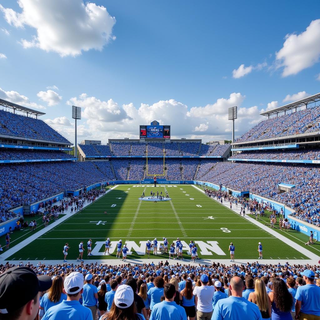 UNC Football Live Game