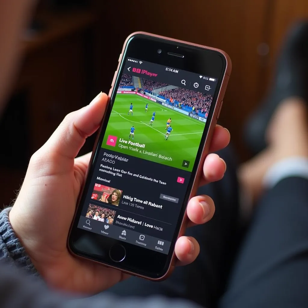 Ứng Dụng BBC iPlayer Trên Điện Thoại