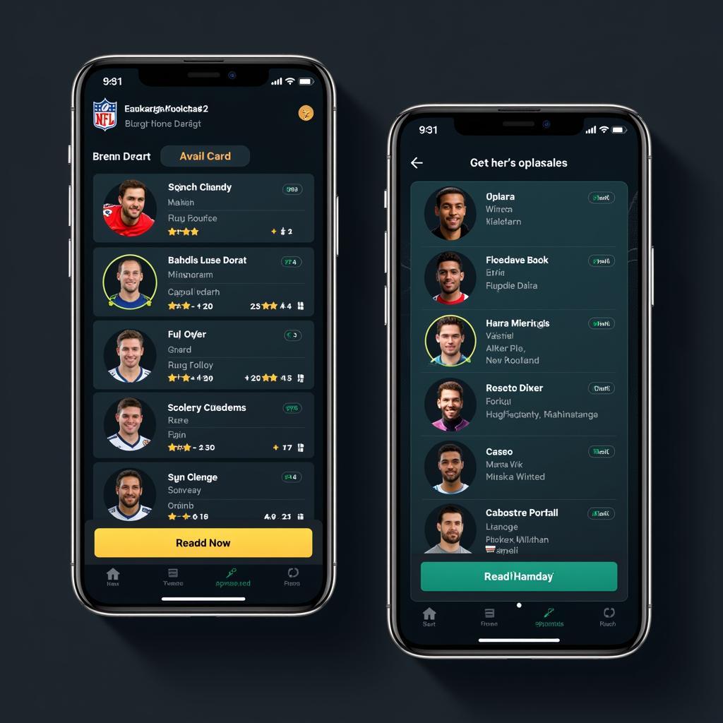 Fantasy Football Live Draft App