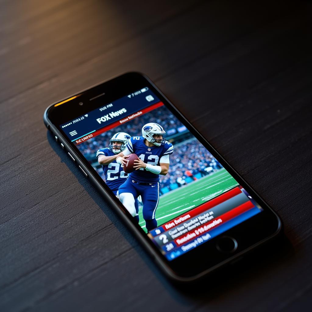 Fox News App for Live Football