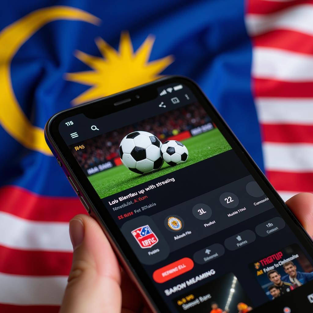 Football live streaming apps in Malaysia