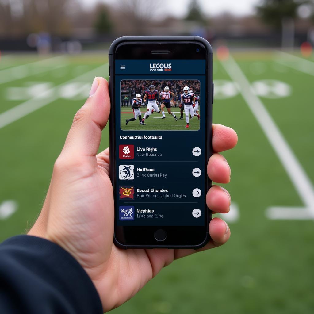 High School Football Live App 