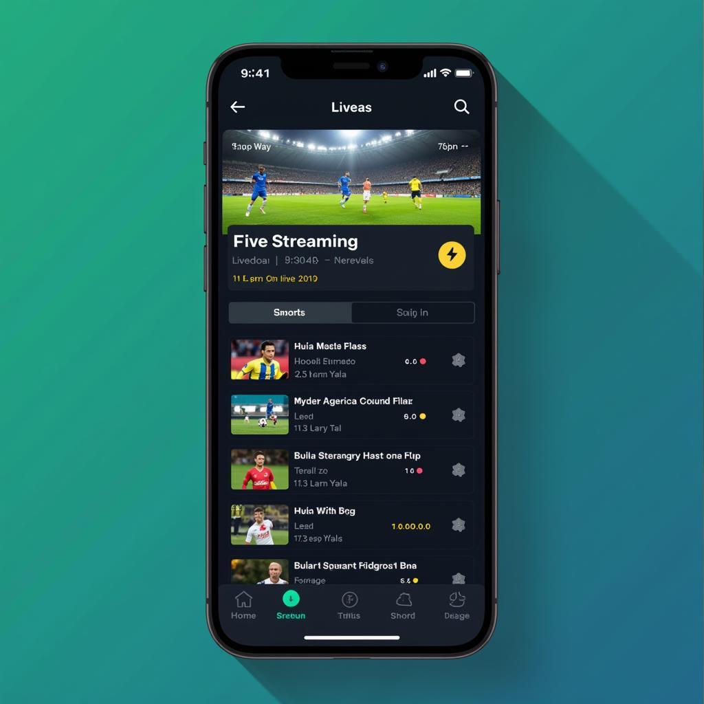 Live Football Streaming App