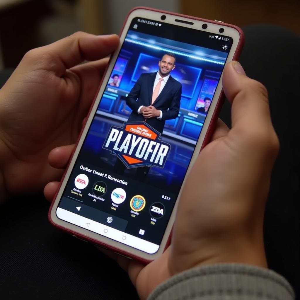 Streaming College Football on Mobile Device