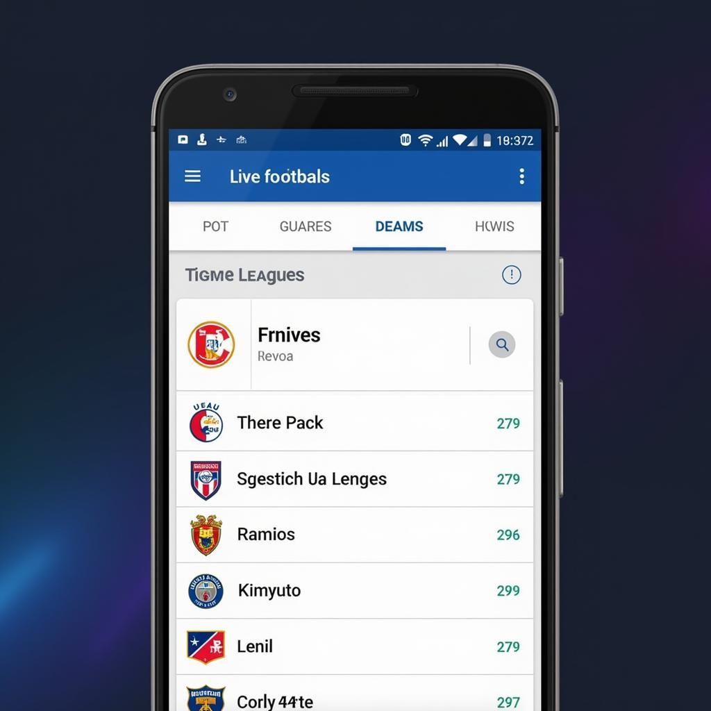 Live Football Streaming App