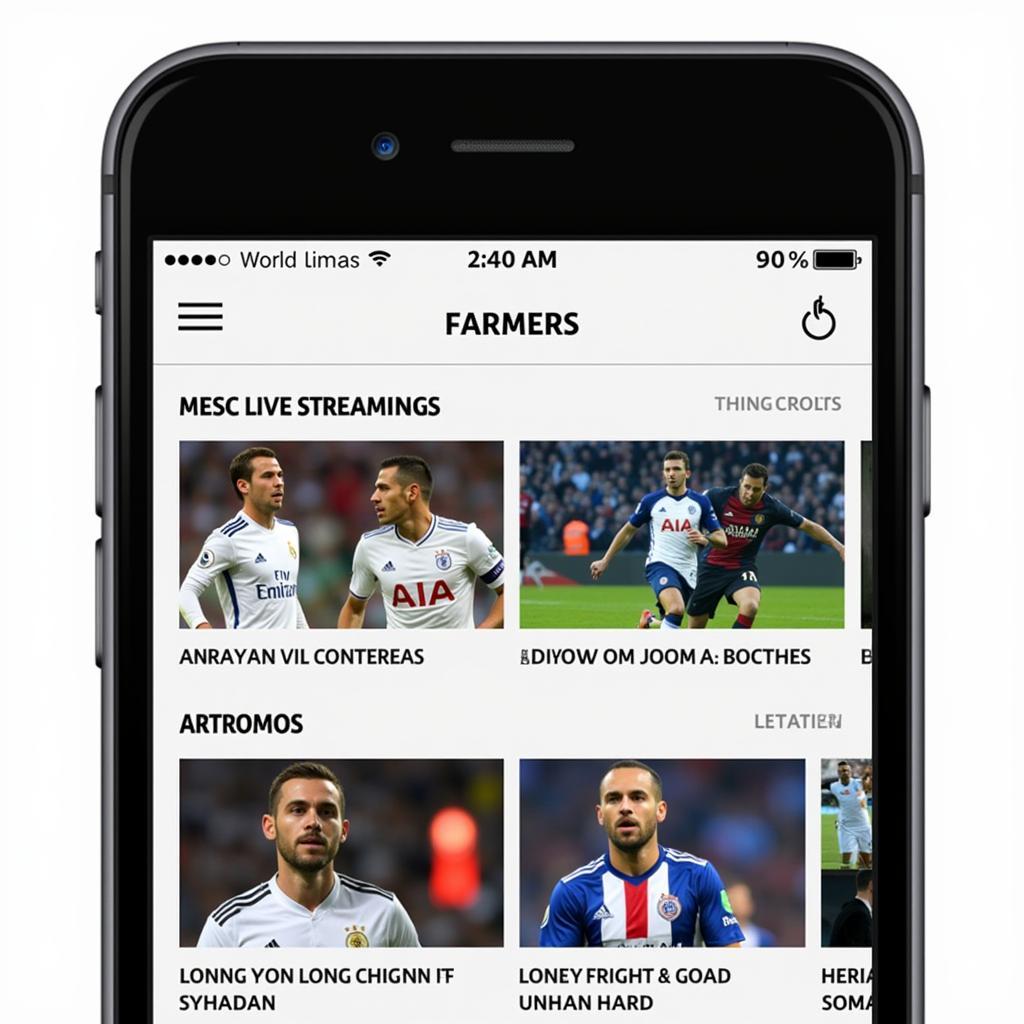 Free app to watch football live HD