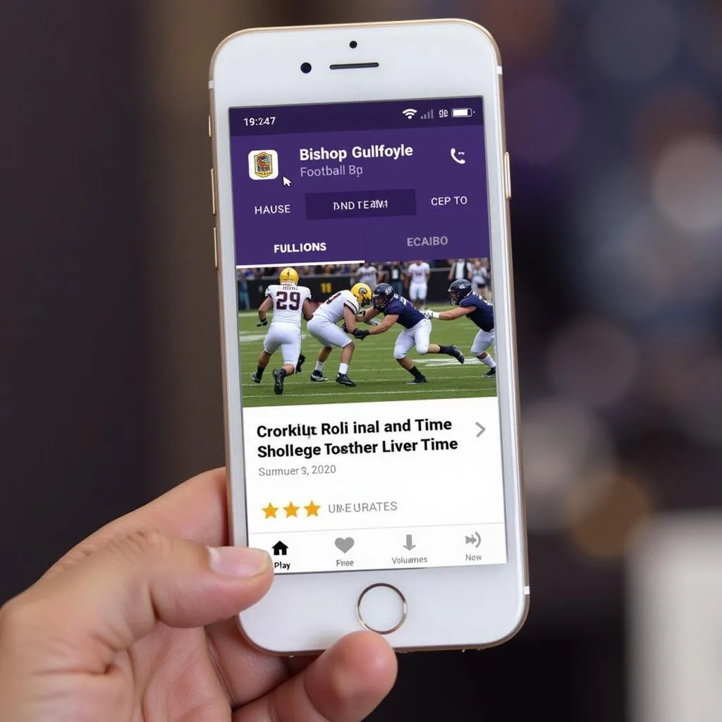 Bishop Guilfoyle Football Live Stream App