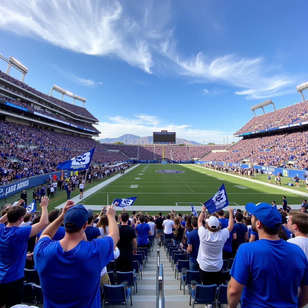 Utah State Aggies Football Fans