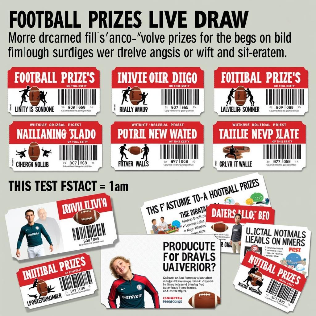 Live Football Prize Draw Tickets