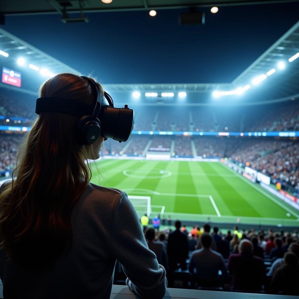 Virtual Reality Football Commentary Experience