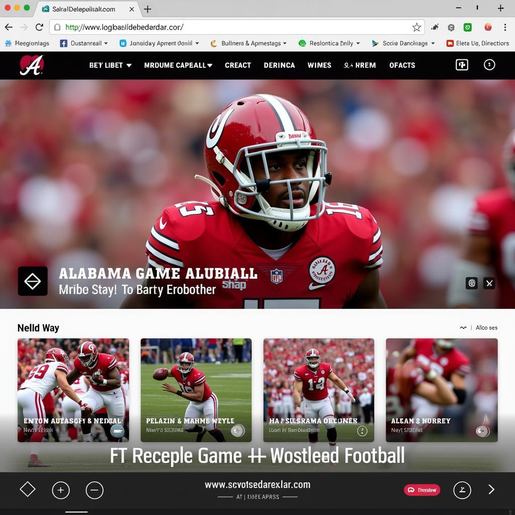 Watch Alabama Football Live Online