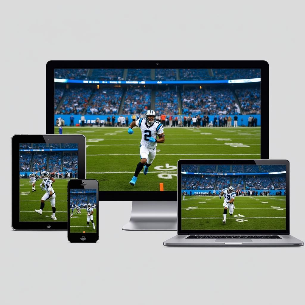 Watching Carolina Panthers Football Live on Multiple Devices