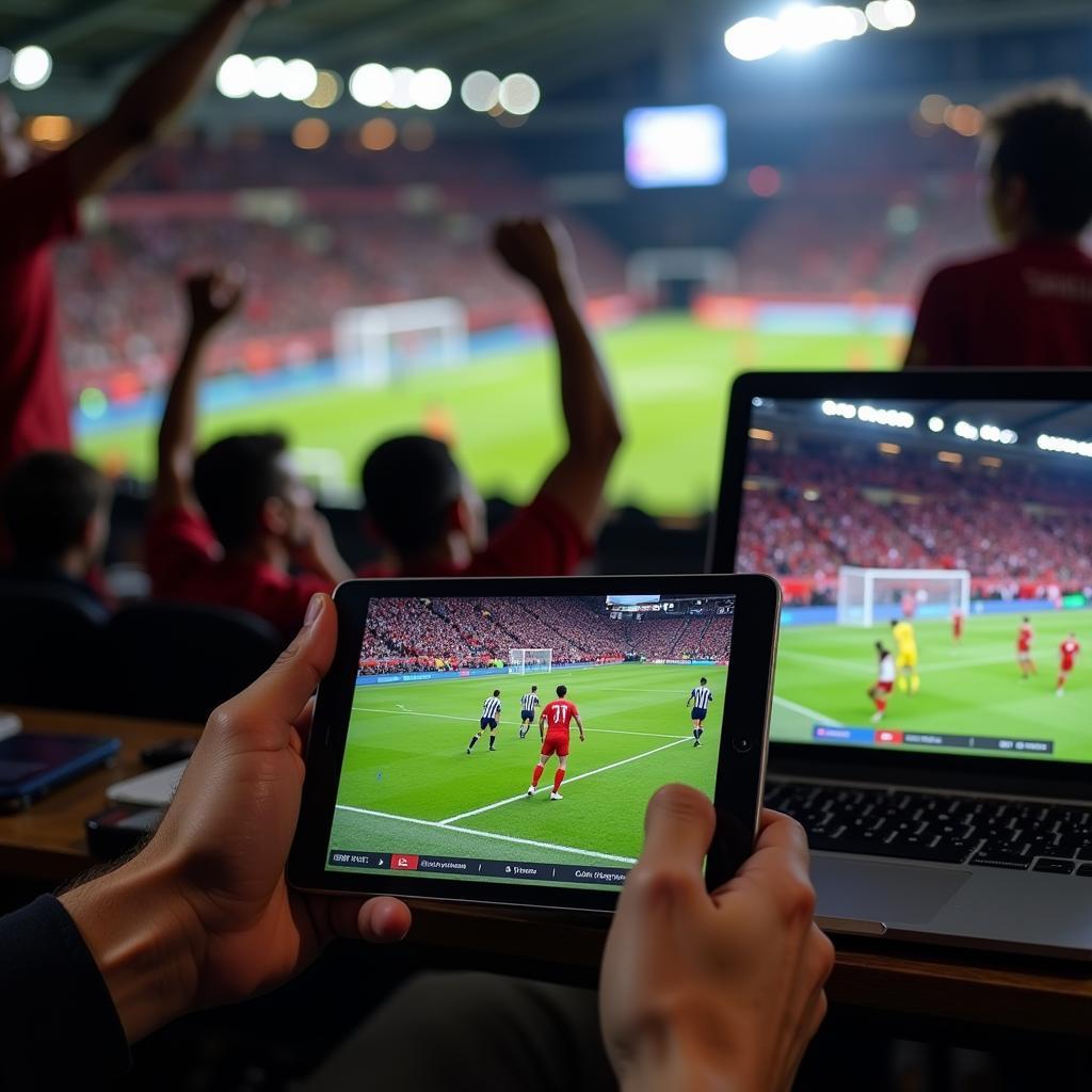 World Cup live streaming on multiple devices