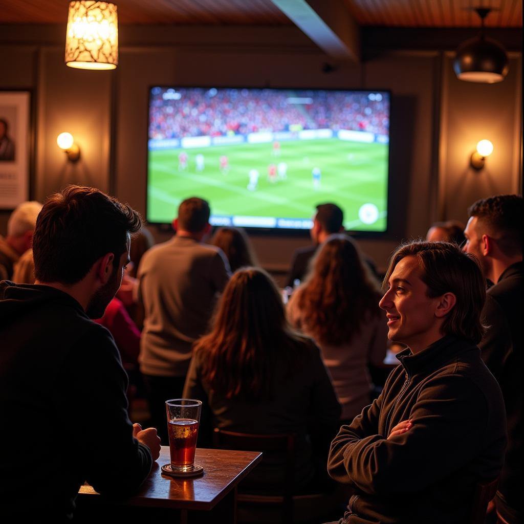 Community viewing of FA Cup