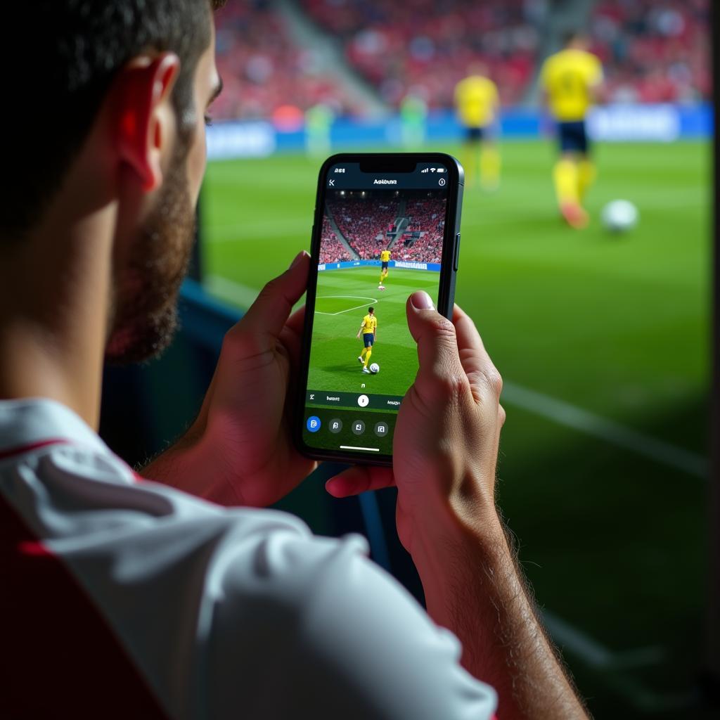 Watch free live football on phone