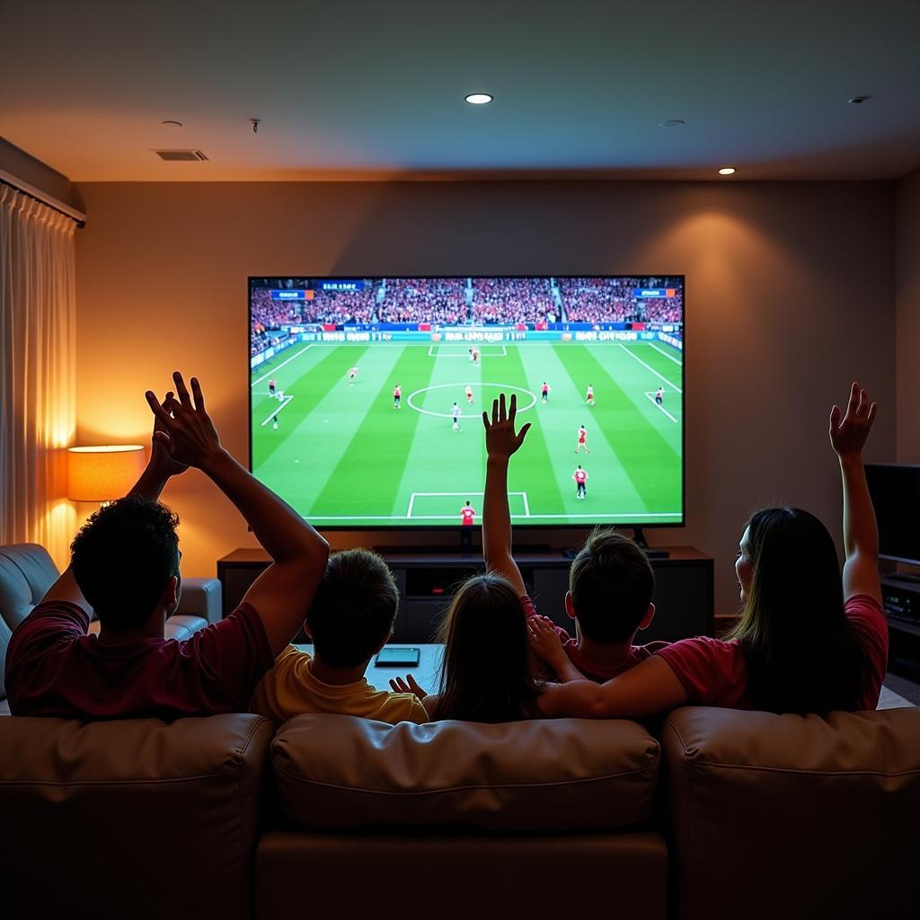 Watch free live football on TV