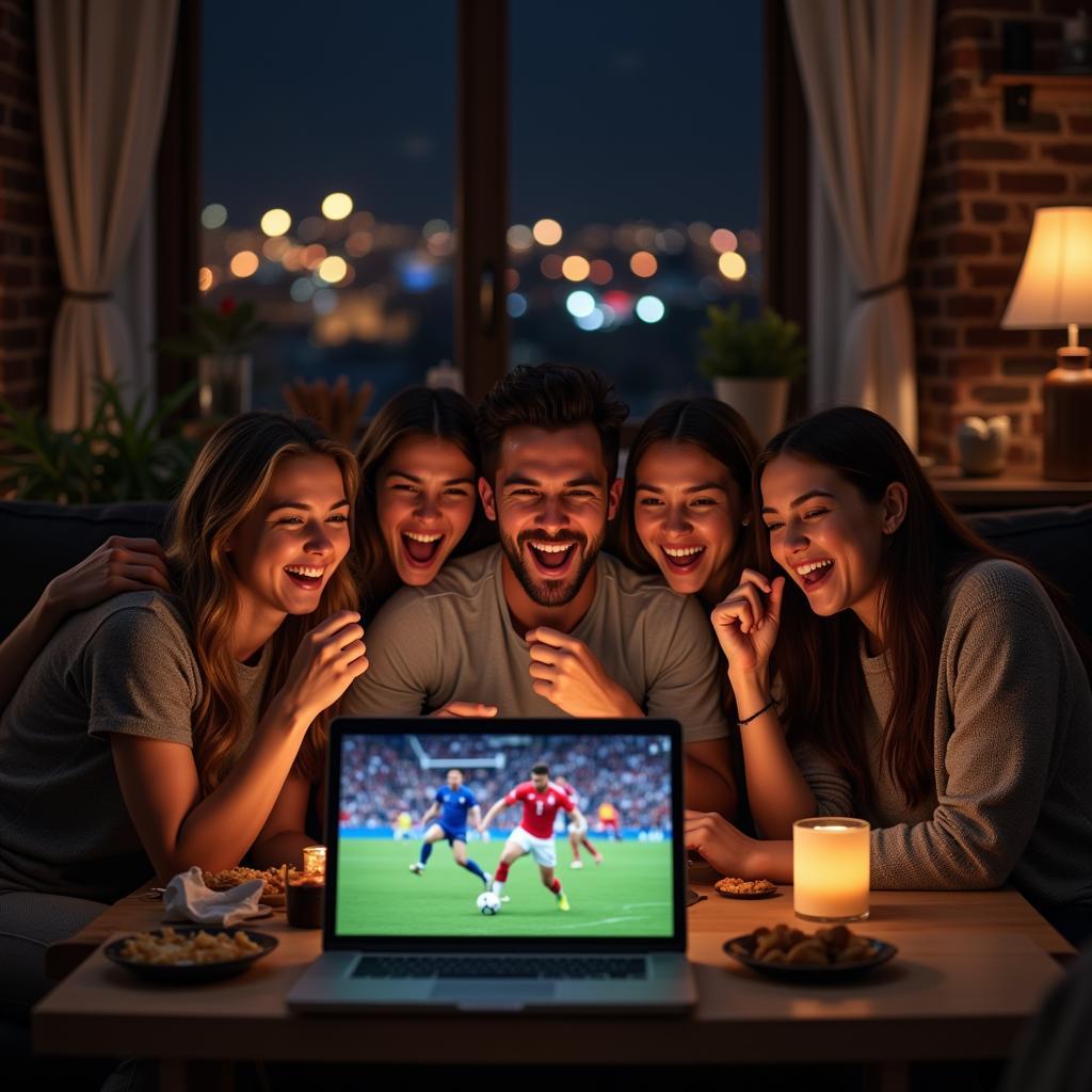 Watching live football online for free