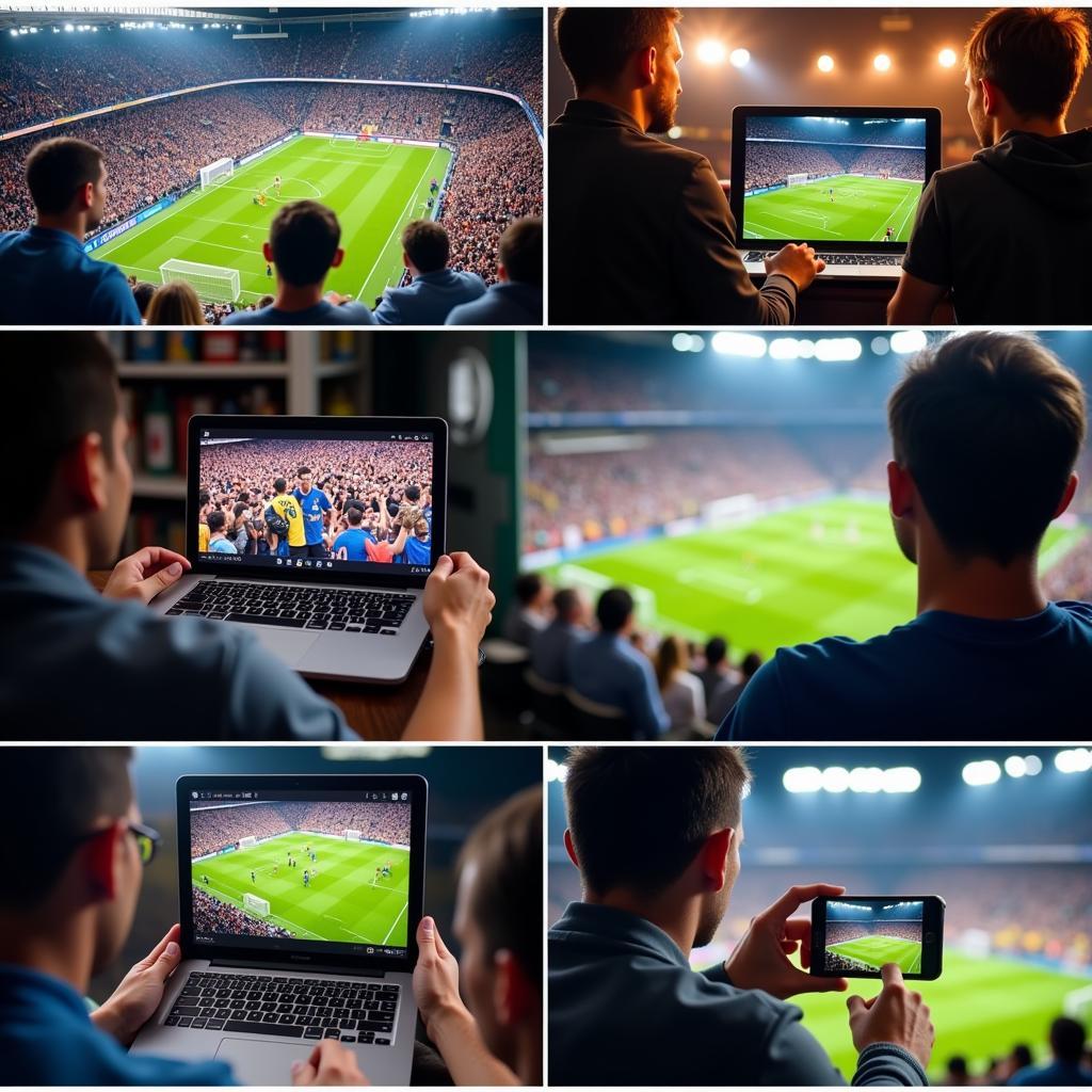 Free live football streaming on multiple devices