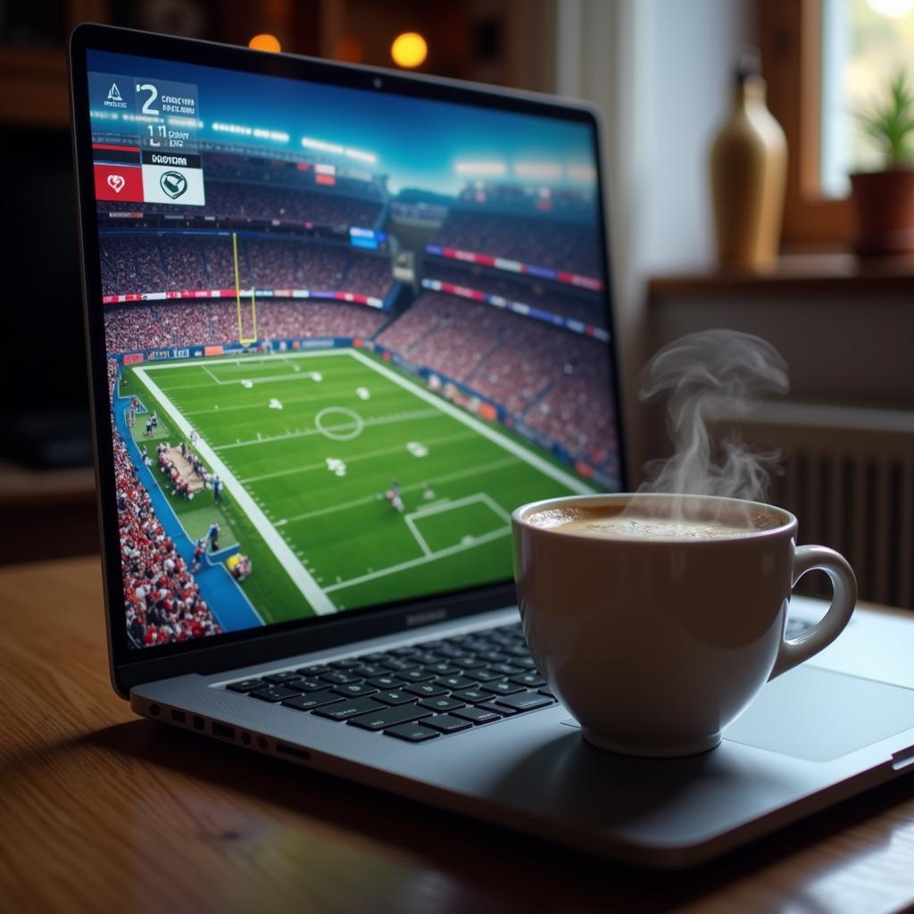 Free American Football Streaming on Laptop