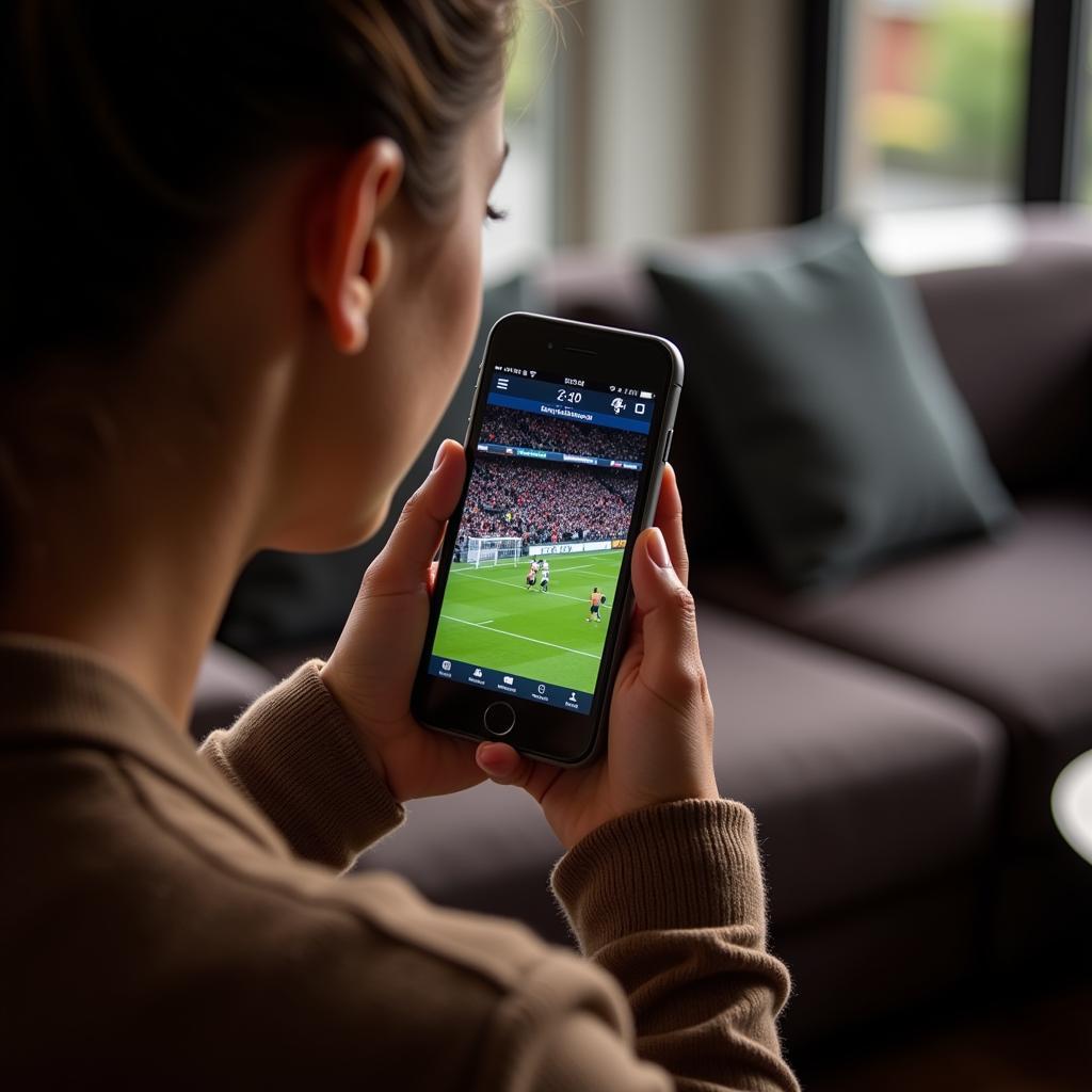 Watch Free Live Football on iPhone