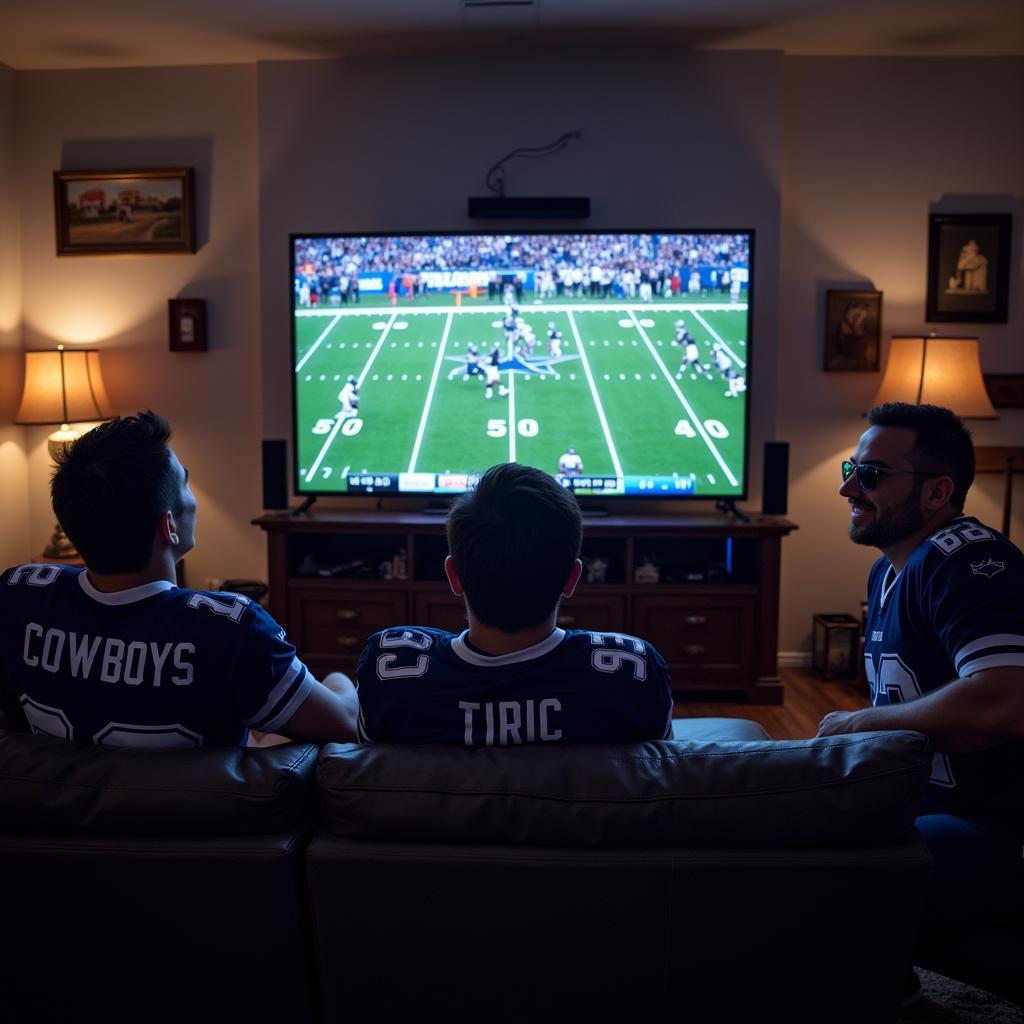 Xem Dallas Cowboys trên truyền hình cáp