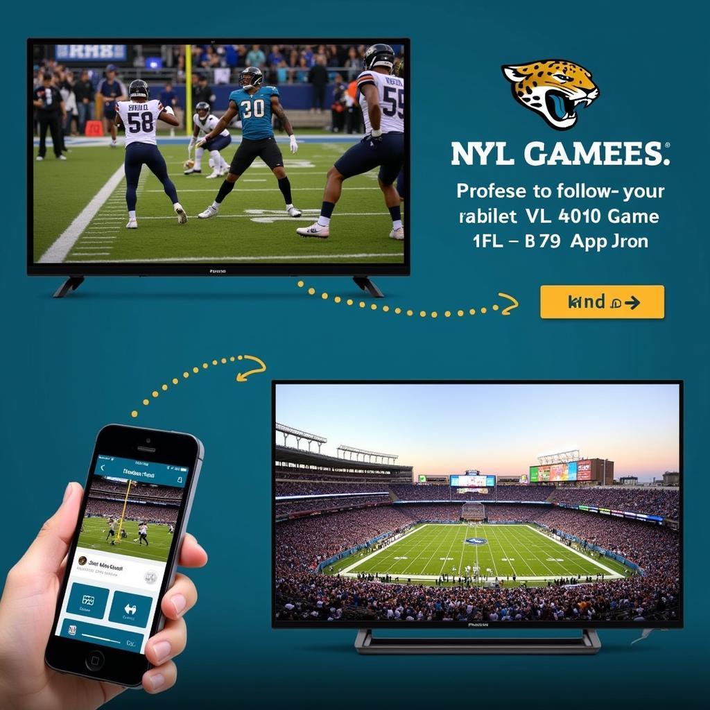 Xem Jacksonville Jaguars trực tiếp trên nhiều nền tảng